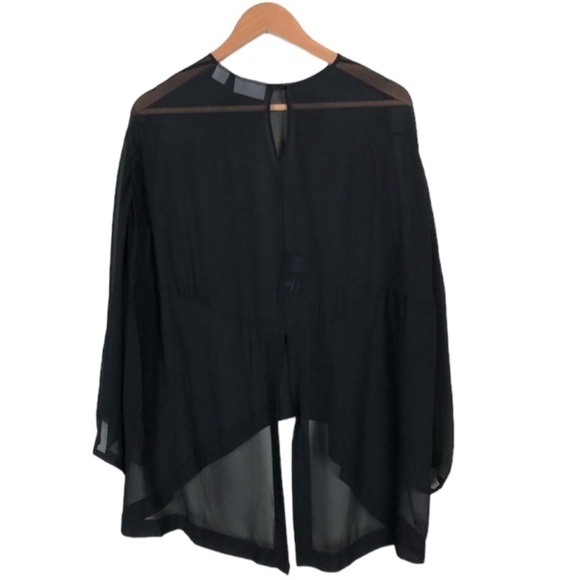 Sass and Bide Sheer Split Back Top - Picture 9 of 9